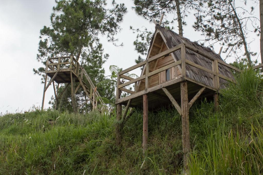 Papandayan Camping Ground Hotel Cileuleuy Buitenkant foto