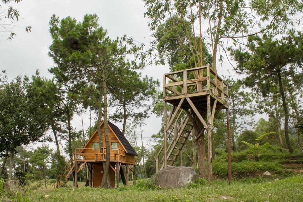 Papandayan Camping Ground Hotel Cileuleuy Buitenkant foto