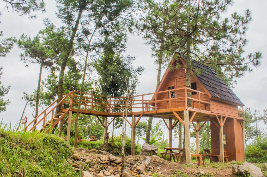 Papandayan Camping Ground Hotel Cileuleuy Buitenkant foto