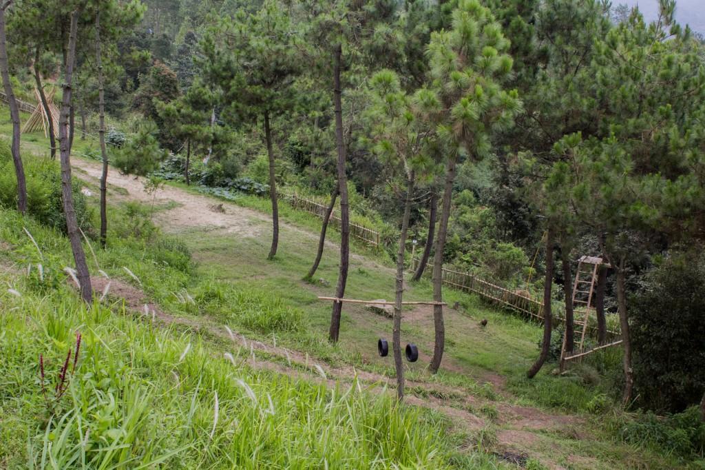 Papandayan Camping Ground Hotel Cileuleuy Buitenkant foto