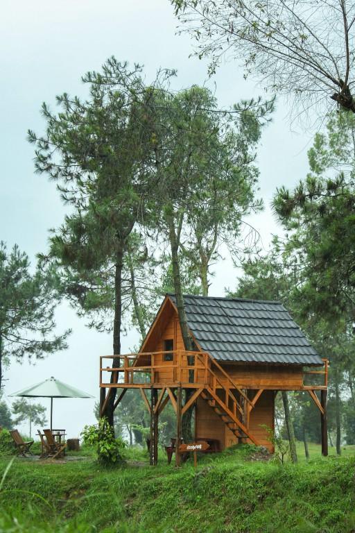 Papandayan Camping Ground Hotel Cileuleuy Buitenkant foto